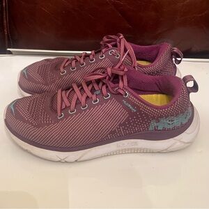 Hoka One One Hupana Women’s Purple Running Authentic Shoes Sneakers Sz 9